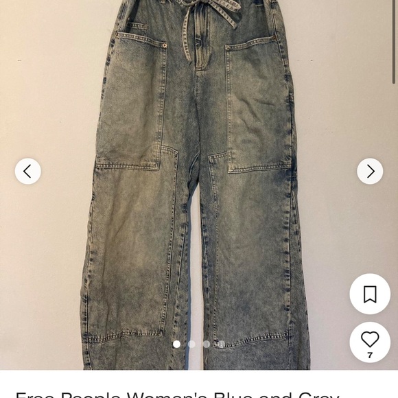 Free People Curvy Outlaw Jeans   NWOT - Picture 10 of 14